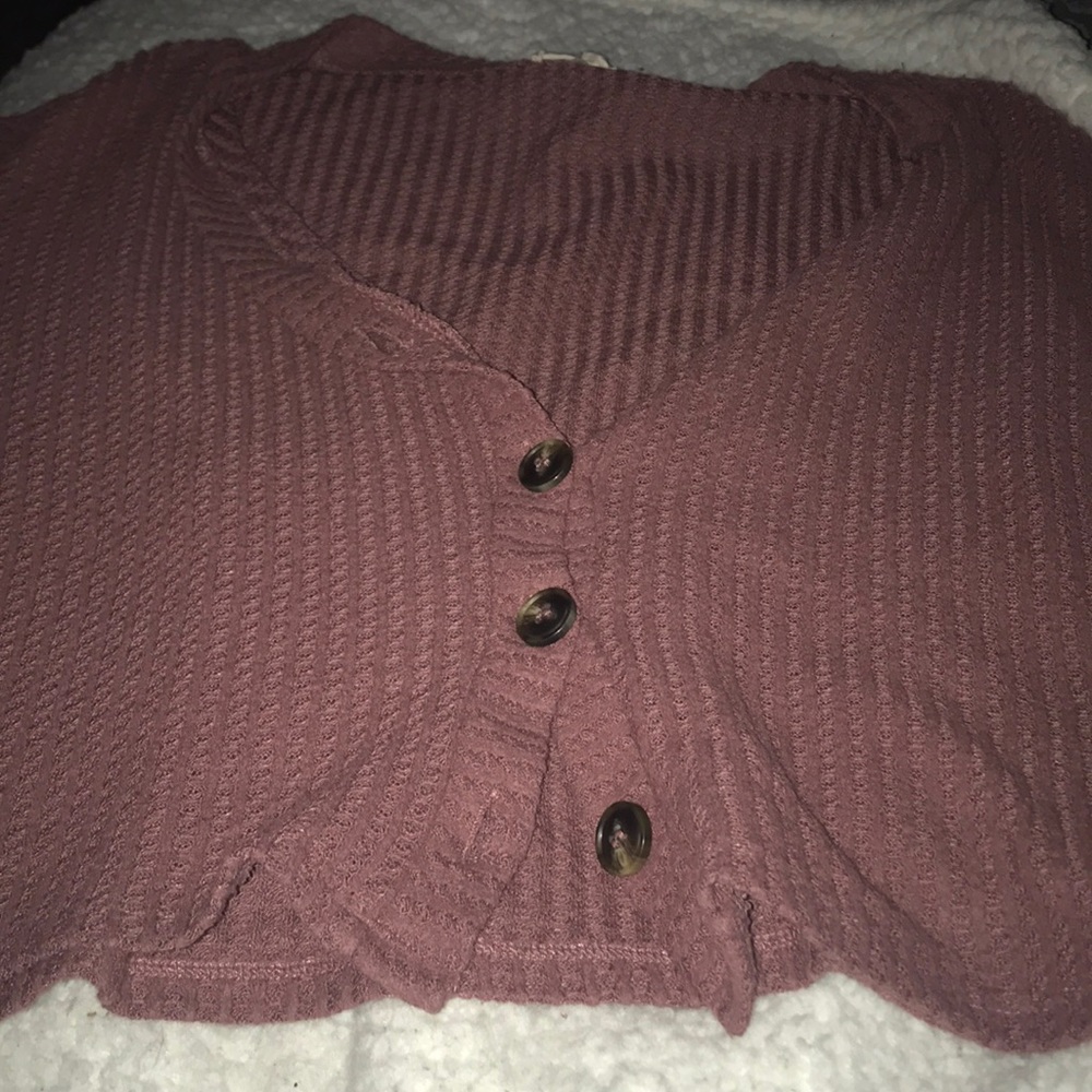 pink sweater top
